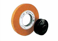 Grinding wheel and flange